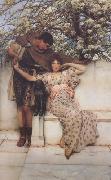 Alma-Tadema, Sir Lawrence Promise of Spring (mk24) Spain oil painting artist